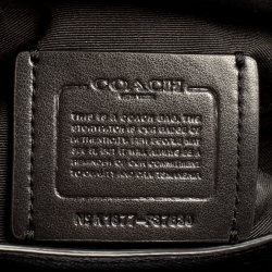 Pre Owned Coach Black Leather Avary Top Handle Bag