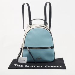 Coach Tri Color Coated Canvas Jordyn Backpack