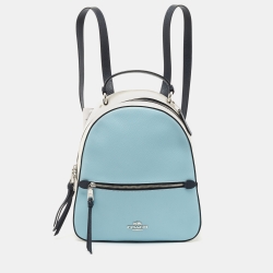 Coach Tri Color Coated Canvas Jordyn Backpack
