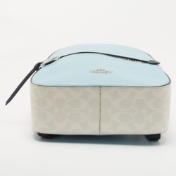 Coach Tri Color Coated Canvas Jordyn Backpack