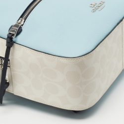 Coach Tri Color Coated Canvas Jordyn Backpack