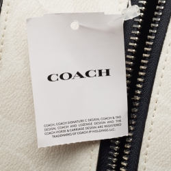 Coach Tri Color Coated Canvas Jordyn Backpack