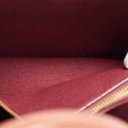 Pre Owned Coach Beige/Brown Signature Coated Canvas and Leather Lora Carryall Tote