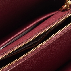 Pre Owned Coach Beige/Brown Signature Coated Canvas and Leather Lora Carryall Tote