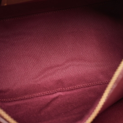 Pre Owned Coach Beige/Brown Signature Coated Canvas and Leather Lora Carryall Tote