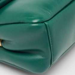 مملوكة مسبقًا Coach Green Leather Pillow Tabby 26 Shoulder Bag