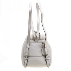 Coach White Leather Mini Edgestain Backpack