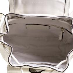 Coach White Leather Mini Edgestain Backpack