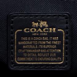 Coach Off White Croc Embossed Leather Large Swagger Top Handle Bag