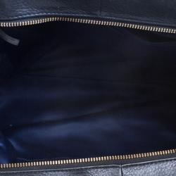 Pre Owned حقيبة كتف كوتش جلد سوداء