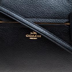 Coach Black Leather Taylor Tote
