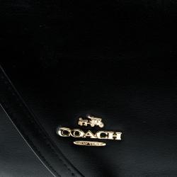 Coach Black Leather Chelsea Crossbody Bag