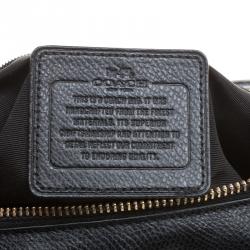 مملوكة مسبقًا Coach Brown/Black Signature Canvas Mini Bennett Satchel
