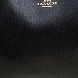 Pre Owned Coach Black Leather Ava Tote