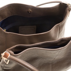 Pre Owned Coach Brown Leather Madison Tote