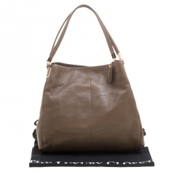Pre Owned Coach Brown Leather Madison Tote
