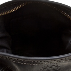 Coach Black Signature Canvas Bucket Hobo