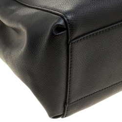 Pre Owned Coach Black Leather Christie Tote