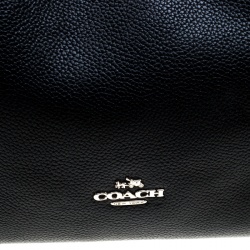 Coach Black Leather Edie 31 Tote 