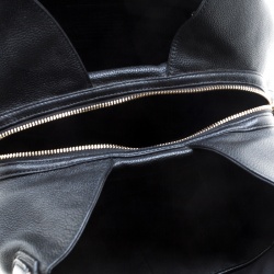 Coach Black Leather Edie 31 Tote 