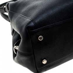 Coach Black Leather Edie 31 Tote 
