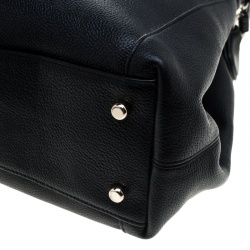Coach Black Leather Edie 31 Tote 
