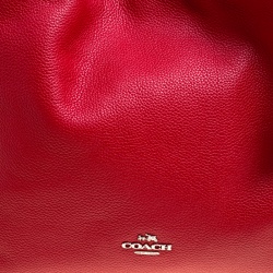 Coach Red Leather Edie 31 Tote 