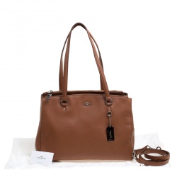 Coach Brown Leather Kelsey Tote