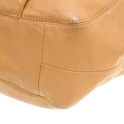 Pre Owned Coach Tan Leather Tote