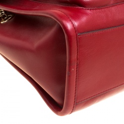 Coach Red leather Pocket Shoulder Bag