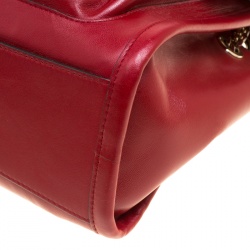 Coach Red leather Pocket Shoulder Bag