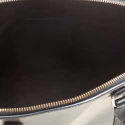 Pre Owned Coach Black Leather Sierra Top Handle Bag