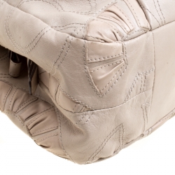 Coach Beige Leather Hobo