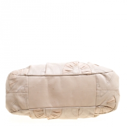 Coach Beige Leather Hobo