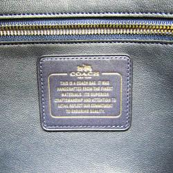 Pre Owned Coach Black Leather Mae Crossbody Bag