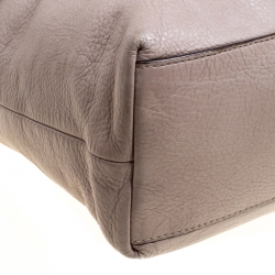 Pre Owned Coach Beige Leather Ava Tote