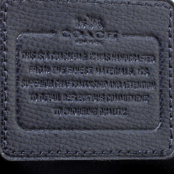 Pre Owned حقيبة يد كوتش شريستي جلد رصاصية