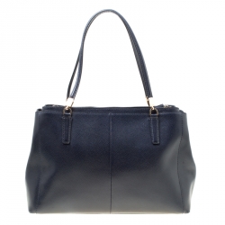 Pre Owned حقيبة يد كوتش شريستي جلد رصاصية