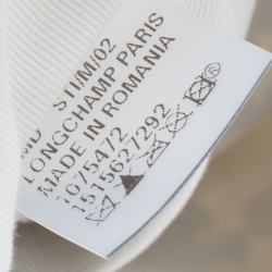 Pre Owned Longchamp Camo Nylon Medium Le Pliage Tote