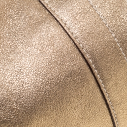 Coach Gold Leather Hobo
