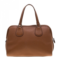 Pre Owned Coach Brown Leather Nolita Satchel