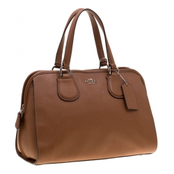 Pre Owned Coach Brown Leather Nolita Satchel