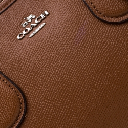 Pre Owned Coach Brown Leather Nolita Satchel