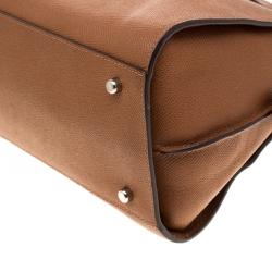 Pre Owned Coach Brown Leather Nolita Satchel