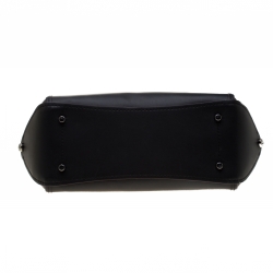 Pre Owned  حقيبة ساتشل كوتش دريفتر جلد موردة سوداء