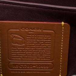 Coach Blue Leather Dinky Link 1941 Crossbody Bag