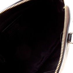 Coach Brown Coated Canvas and Leather Sierra Satchel
