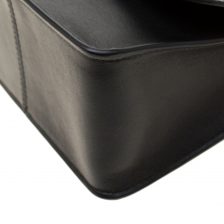 Pre Owned Coach Black Leather Bowery Crossbody Bag