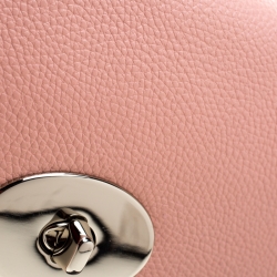 Pre Owned Coach Blush Pink Leather Crosstown Crossbody Bag