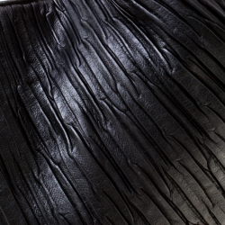 Pre Owned Coach Black Gathered Twist Leather Phoebe Tote